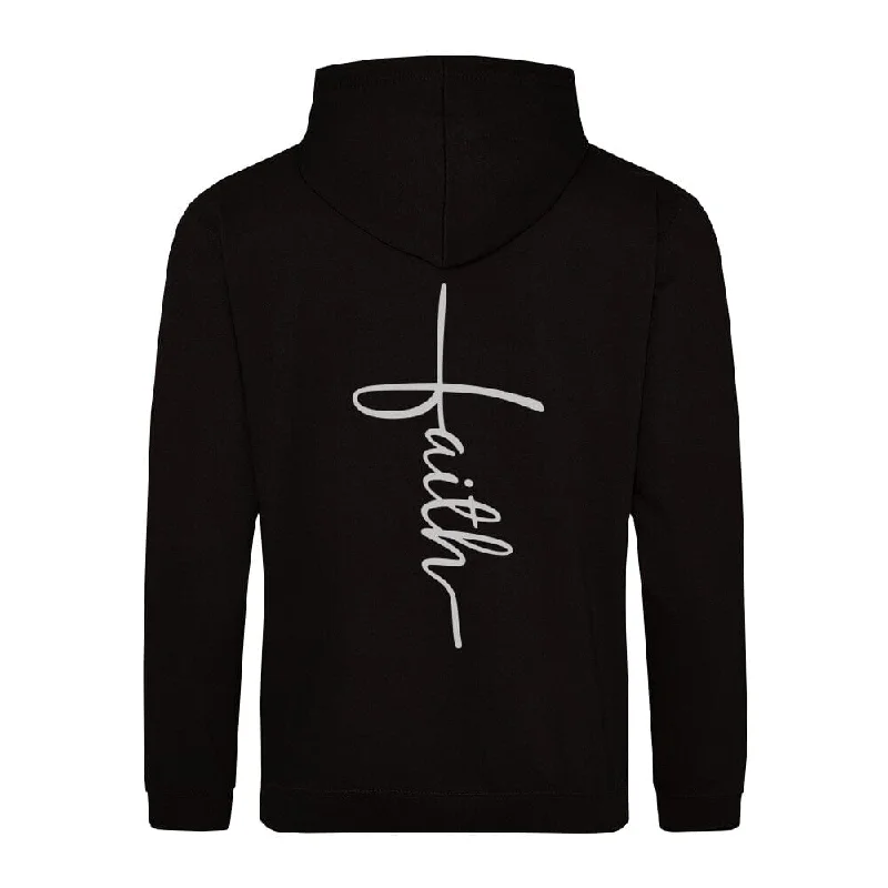 Faith Cross Hoodie BackPrint