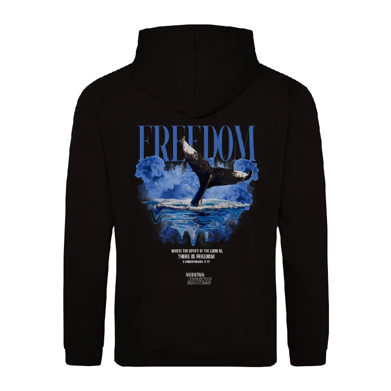 Freedom  Streetwear Hoodie BackPrint