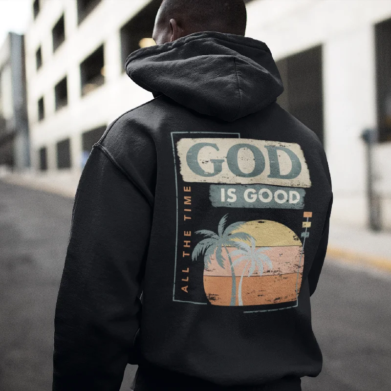 God is good Hoodie BackPrint