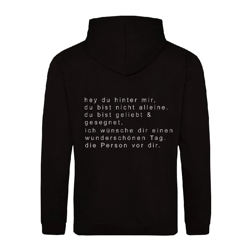 Hey Du Hoodie BackPrint