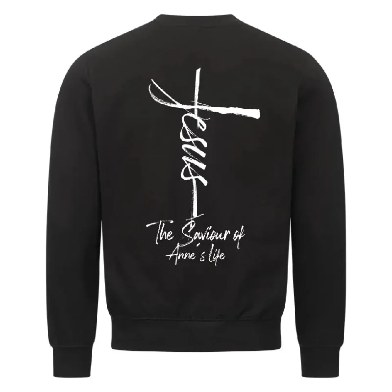 Sweatshirt BackPrint / Schwarz / S