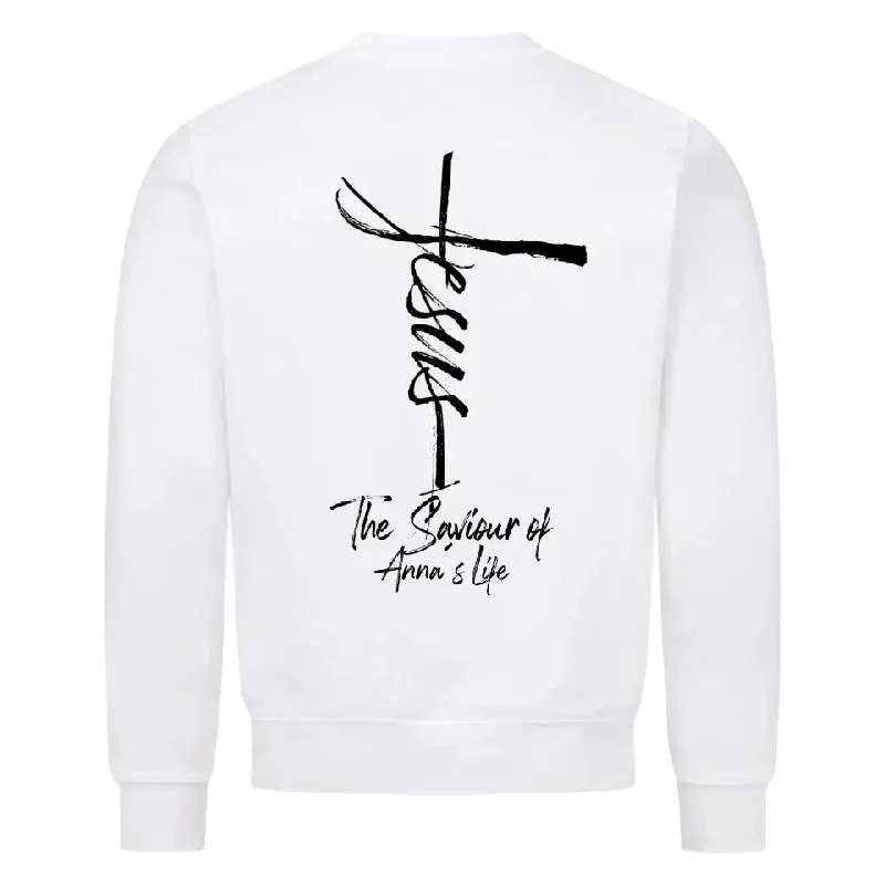 Sweatshirt BackPrint / Weiß / S