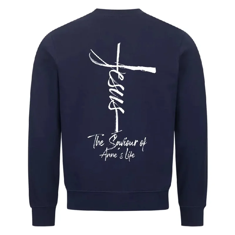 Sweatshirt BackPrint / Navy Blue / S