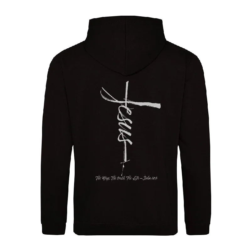 Jesus Cross Zipper Hoodie