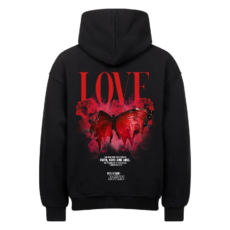 Love Streetwear Oversized Hoodie BackPrint