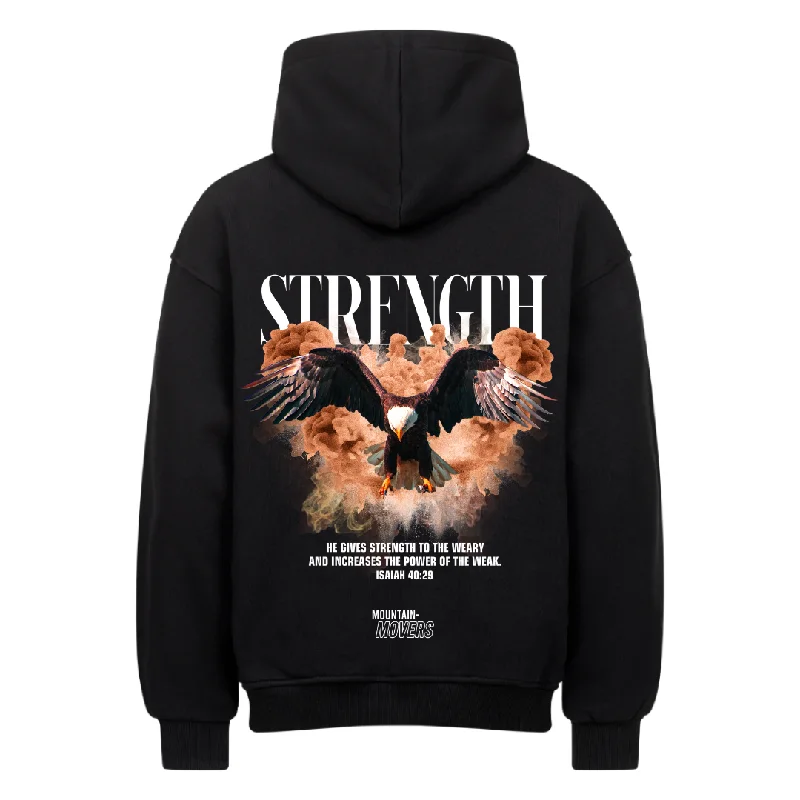 STRENGTH OVERSIZE HOODIE BackPrint