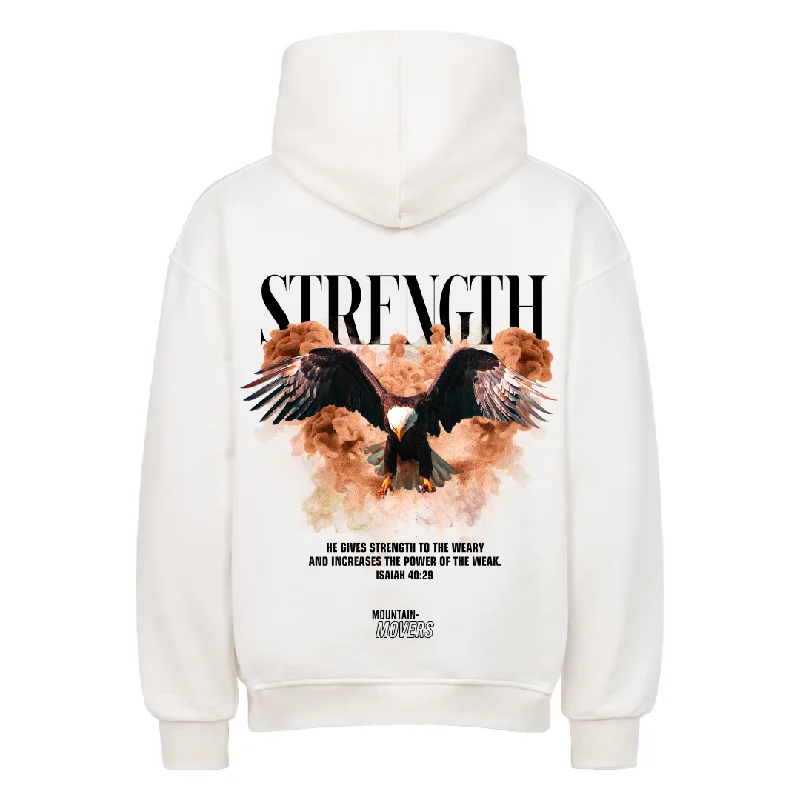 STRENGTH OVERSIZE HOODIE BackPrint