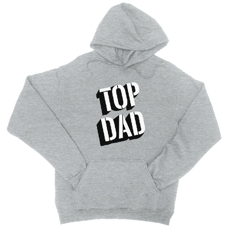 Top Dad Unisex Fleece Hoodie