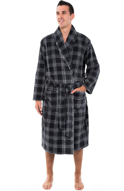 Blue Gray Plaid / Medium