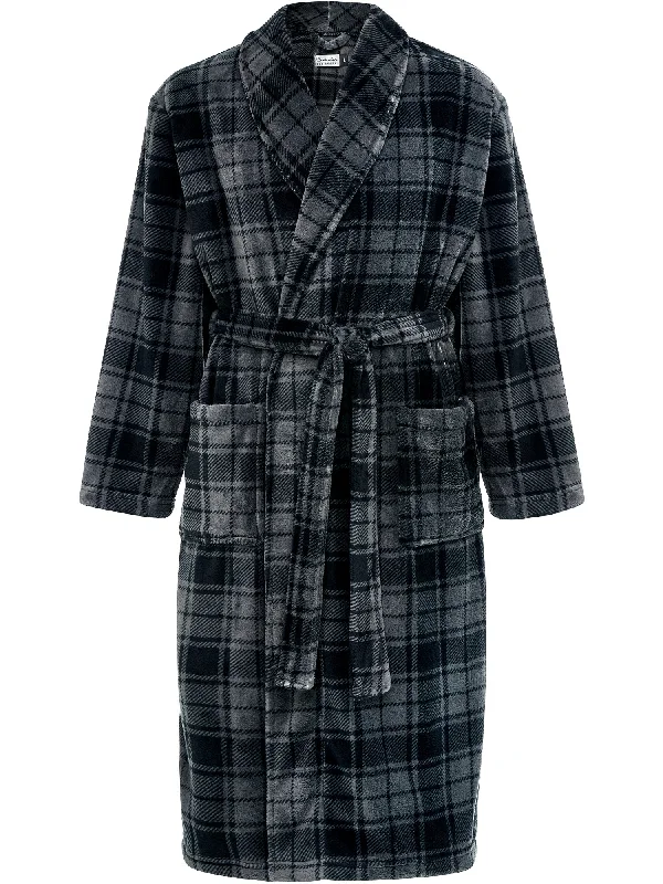 Gray Plaid / Large