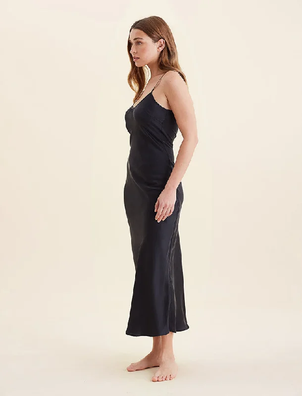 Audrey Mulberry Silk Bias Slip