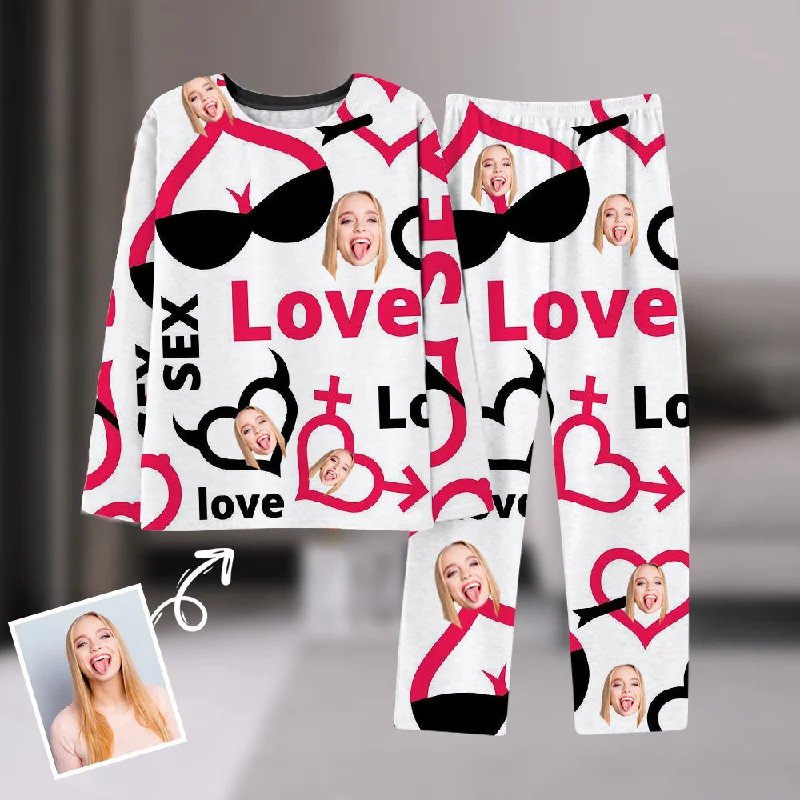 Fun Gifts For Couples Custom Personalized Pajamas SEX