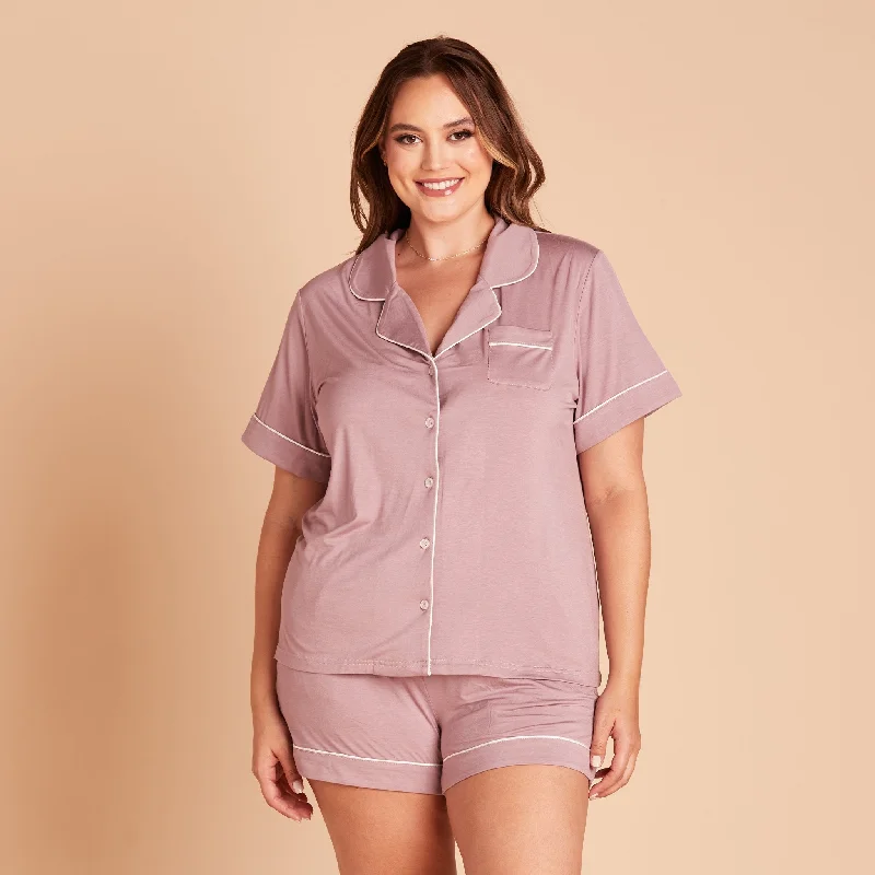 Jonny Pajama Set - Mauve