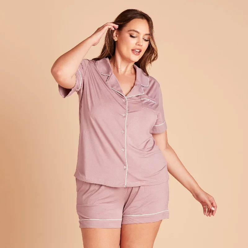 Jonny Pajama Set - Mauve