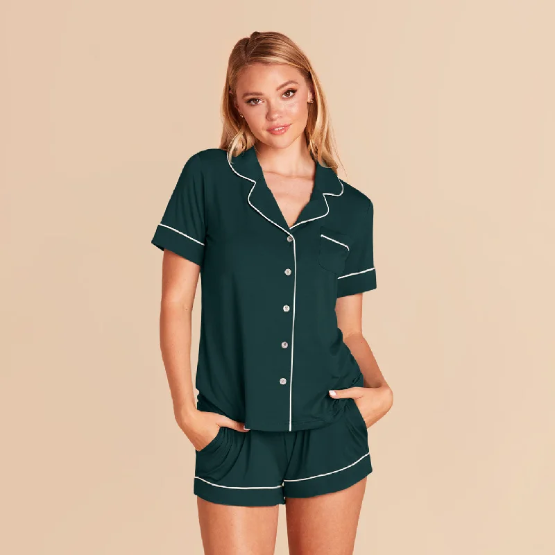 Jonny Pajama Set - Emerald