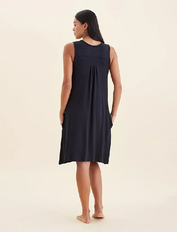 Kate Modal Soft Pleat Front Nightie