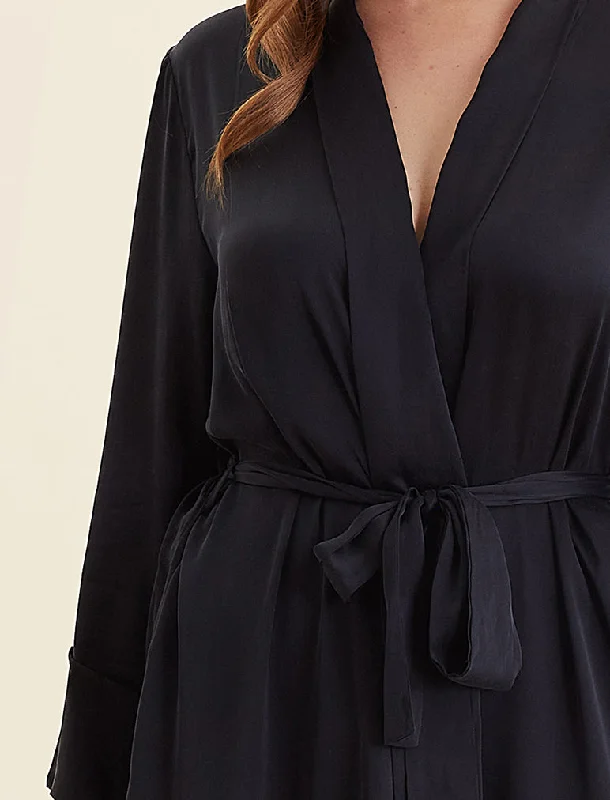 Audrey Mulberry Silk Long Robe